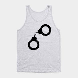 The handcuffs. Tank Top